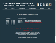 Tablet Screenshot of faergeparken20.dk